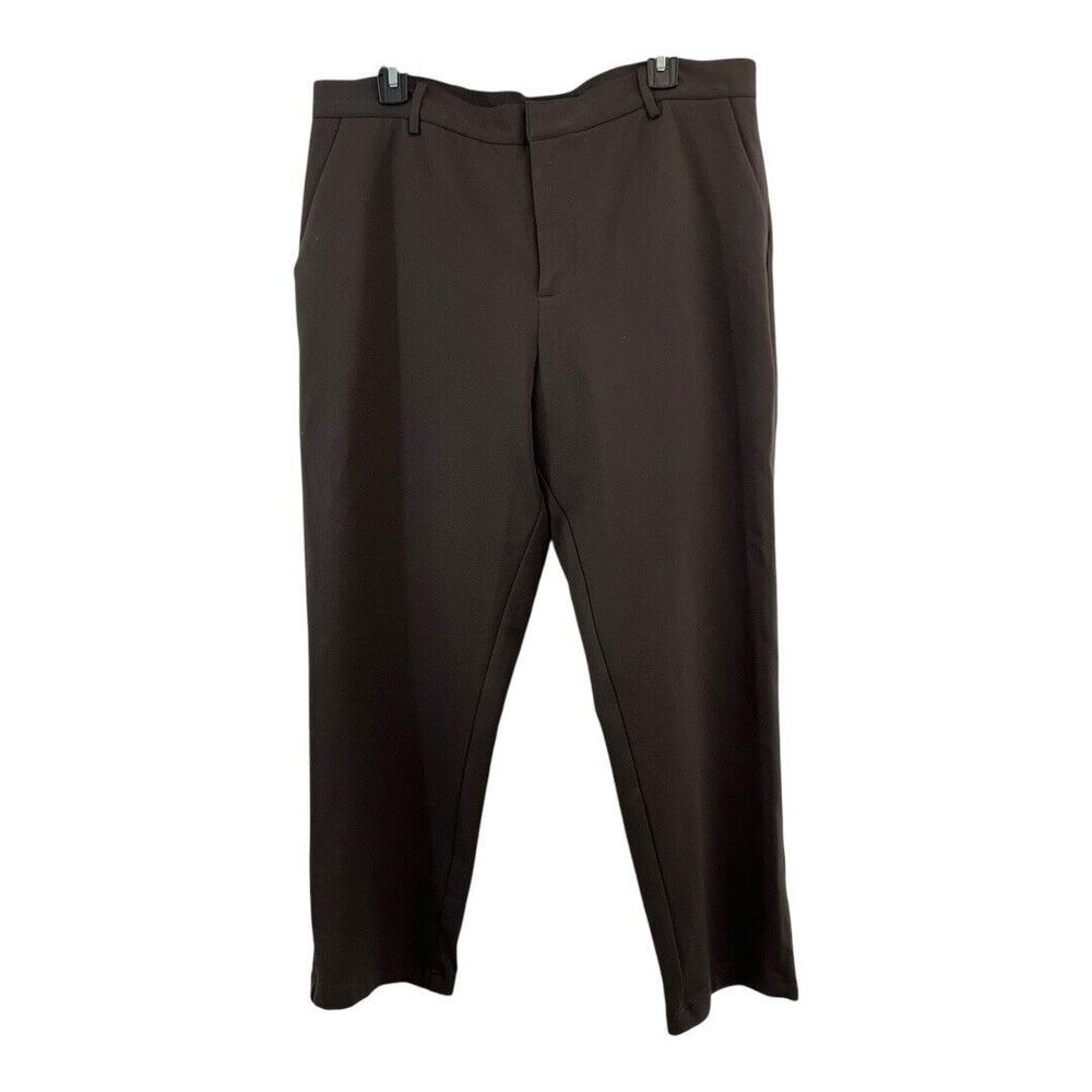 Universal Standard Womens Size S 14-16 Brown Cigarette Skinny Work Pants New NWT
